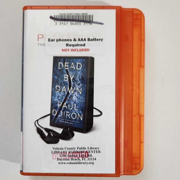 Dead by Dawn by Paul Doiron Playaway Audiobook, Former Library Copy - Picture 1 of 9